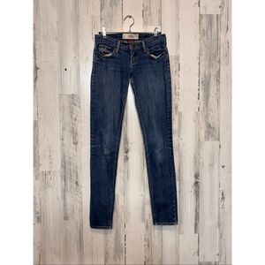 Hollister SoCal Stretch Skinny Jeans W24 Women’s Size 0 Dark Wash